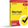 Norton Antivirus Plus 2024, 1 Dispositivo, Licenza di 1 anno con rinnovo automatico, PC o Mac