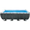 Intex Piscina Fuori Terra Rettangolare Con Telaio Acciaio Ultra Xtr 549x274x132 Cm