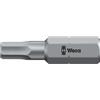 WERA - Bit per esagono, 1/4 pollice impronta Hex-Plus, Esagono mm: 4