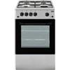 Beko CSS42014FS cucina Piano cottura Gas Nero, Argento A"