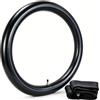 Fyearfly Camera D'Aria per Pneumatici da 17 Pollici, 2.50/2.75-17 pit Ricambio per Camera D'Aria In Gomma per Moto da Cross Con Stelo Valvola Diritta, per Moto da 110cc 125cc 140cc Universale