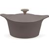 COOKUT L'INCREDIBILE COCOTTE 20 CM MOKA MJC20TA