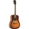 Eko ONE D150 VINTAGE BURST Chitarra acustica Dreadnought spalla mancante 20T