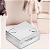 Momentzz Metallo Bloccabile Confezione Regalo per Argento Moneta Box Piccolo Ricordo E