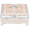 Momentzz Stile Vintage Pavone Inciso Decorativi Scatola Per Gioielli Storage Regalo Pesca