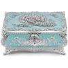 Momentzz Pavone Inciso Stile Vintage Decorativi Scatola Per Gioielli Conservazione Regalo