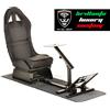 FK Sedile Postazione Simulatore giochi corsa Gaming Suzuka similpelle nero