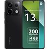 XIAOMI REDMI NOTE 13 PRO 5G DUAL SIM 256GB 8GB RAM BLACK 200MPX ITALIA