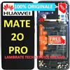 HUAWEI DISPLAY ORIGINALE PER HUAWEI MATE 20 PRO LYA-L29C NERO LCD TOUCH+FRAME+BATTERIA