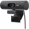 Logitech Brio 500 Webcam 4Mp 1920x1080 Pixel Usb-C Grafite 960-001422