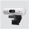 Logitech Brio 500 Webcam 4Mp 1920x1080 Pixel Usb-C Bianco 960-001428