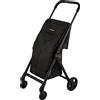 Foppapedretti Carrello Portaspesa Pieghevole colore Nero Go Fast - GO FAST BLACK