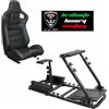 Modauto Postazione gioco simulatore PS5 PS4 PS3 supporto sedile sportiv N705 Carbon Look