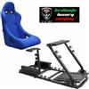 Modauto Postazione gioco simulatore PS5 PS4 support sedile sportiv N020R in Tessuto blue