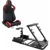 Postazione gioco simulatore PS5 PS4 Xbox gaming supporto sedile sportivo guida