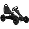 vidaXL Go Kart a Pedali con Pneumatici Nero