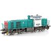 Mehano PI-MH90200 D100 - 001 SR SBB Cargo Italia livrea verde cabina grigia,