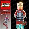 LEGO ⭐ LEGO Iron Man Mark 47 sh405 Minifigure sh0405 Marvel Avengers Stark set 76083