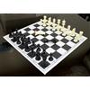 Stonkraft 43.2cm x Torneo Scacchi Vinile Pieghevole Gioco Con Solido Plastica Pezzi