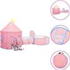 VidaXL Tenda da Gioco per Bambini Rosa con 250 Palline 301x120x128 cm
