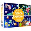 RS 4 IN 1 Spazio Esploratore Puzzle 140 Pezzi per Bambini 4 Puzzle 35 Pezzi Ogni