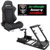 Modauto Postazione gioco simulatore PS5 sup sedile sportivo N580 Pelle Alcantara a Rombo