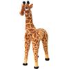 Senza Marca/Generico vidaXL Giraffa in Peluche in Piedi Marrone e Gialla XXL