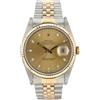 Rolex - Orologio Datejust 36mm Pre-owned 1991 - unisex - oro 18kt/acciaio inossidabile/vetro zaffiro - Taglia unica