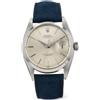 Rolex - Orologio Oyster Perpetual Date 34mm Pre-owned 1954 - Uomo - pelle di vitello/plexiglas/acciaio inossidabile - Taglia unica - Argento
