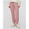 Deha Pantaloni Rosa Di Velluto A Coste Da Donna Deha