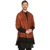 PT Stola Etica Fine Soft Da Uomo Kashmiri Design Jamawar In Finta Pashmina