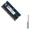 Kingston Memoria Ram per pc notebook laptop SODIMM Kingston HP594908-HR1-ELD 2GB 2Rx8 PC3