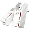 AVM FRITZ!Powerline 1220E 1200 Mbit/s Collegamento ethernet LAN Bianco 2 pz