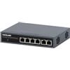 Intellinet Switch PoE Smart Managed Lite a 6 porte con alimentazione PoE Intellinet 4xGbE 2