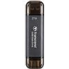 Transcend TS2TESD310C unit esterna a stato solido 2 TB Nero (Transcend ESD310C