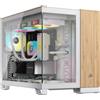 Corsair 2500X - Mid tower - micro ATX - pannello laterale con finestra in vetro temperat