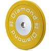 Diamond Disco olimpionico bumper competizione Pro foro 50 mm Diamond 15 kg