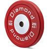 Diamond Disco olimpionico bumper competizione Pro foro 50 mm Diamond 25 kg