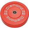 Diamond Disco olimpionico bumper sfida Pro foro Ø 50 mm Diamond 25 kg