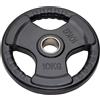 Diamond Disco ghisa olimpionico gommato Tri-grip foro 50 mm Diamond Professional 10 kg