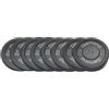Diamond Set 130 kg Dischi bumper Diamond Professional foro 50 mm