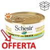 Schesir Cat Tonnetto con Orata in Brodo di Pesce - Lattina da 70 Gr - CONFEZIONE RISPARMIO