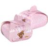MKISHINE Bomboniere Battesimo/Nascita,Scatole Portaconfetti Orsetto Maschio/Bambina/Bimbo,Sacchetti Blu Carta Regalo Decorazione Confetti per Festa