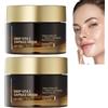FLLUOUZH Deep Vita C Capsule Cream, Crema Idratante Viso Anti-Rughe Anti-Età Capsule Creme, Pelle Secca Idratazione Istantanea Radiance, Gel Trasparente per Glow Hydration (2 Pezzi)