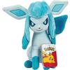 Pokémon Peluche Glaceon 20 cm - Pupazzi Nuova Ondata 2022 - Peluche Autentici Ufficiali Giocattoli