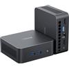 Ninkear N10 Mini PC, Intel N100 4 core max 3,4GHz, 16GB RAM 512GB SSD, 2*HDMI 2.0 (4K@60Hz) Doppio Display