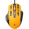 Uineer Mouse cablato per aziende, 7200 DPI Regolabile, 4 retroilluminazione a LED,mouse USB cablato con 6 pulsanti, Mouse PC, Laptop, Lavoro e Giochi,Nero opaco