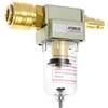 QWORK® Filtro aria compressa, separatore acqua e olio, separatore acqua aria compressa, 1/4 pollici, con attacco rapido