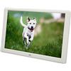 CUEI Cornice Digitale da 10,1 Pollici, Display IPS HD Cornice Digitale Smart WIFI Montabile a Parete, Memoria da 16 GB, Rotazione Automatica, Sensore di Movimento, Condivisione Facile di Foto o Video(#1)