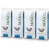 NOVELL - Caffè Descaffeinato in Grani 100% Arabica 1kg | Esperienza Gourmet | 4 Sacchetti da 250g | Valvola Unidirezionale | Arabica Sostenibile